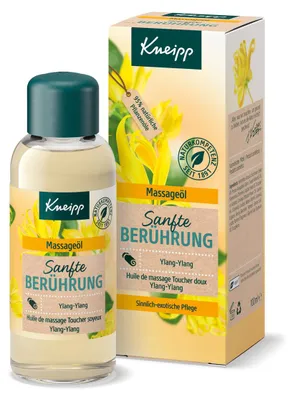 Obrázek produktu pro Kneipp 91440, Masážní olej, 100 ml, Hydratující, Vyživující, Ylang-ylang, Mandle, Slunečnice, 1 kusů