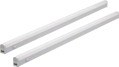 Produktbild von 2er Set Oktaplex Unterbauleuchte Küche 84 cm Unterschrankleuchte neutralweiß 4000K 12,7W mit Schalter