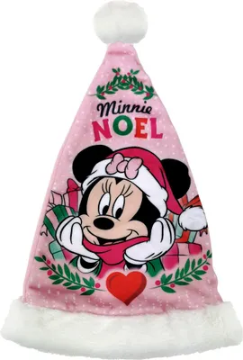 Produktbild von Nikolausmütze Minnie Mouse Lucky Für Kinder 37 cm