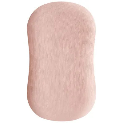 Produktbild von Babynest, Bequem Babybett, Weich Atmungsaktiv Babynestchen für 1-6 Monate Babys, Größe: 75x49cm, Rosa
