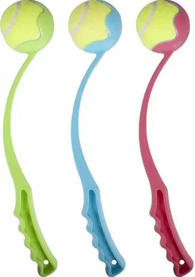 Obrázek produktu pro Hračka plast házeč míčků Flamingo 65cm mix