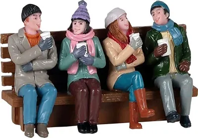 Productafbeelding van Coffee and friends kerstfiguur LEMAX