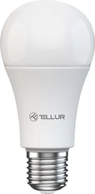 Produktbild von Tellur WiFi Smart Bulb E27, 9W, white/wa, 9 W, E27, Kaltweiße, Tageslicht, Warmweiß