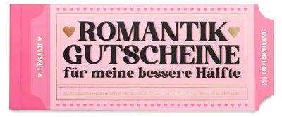 Produktbild von Block mit 24 Gutscheinen - Liebe