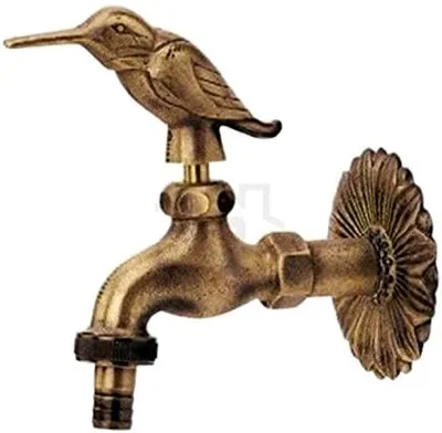 Produktbild von Dekorativer Wasserhahn für den Garten, 1/2 Zoll, mit Schlauchanschluss