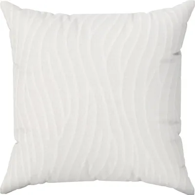 Zdjęcie produktu dla Poduszka LILIANA aksamitna biała 40x40 cm Mybesthome Varianta: poszewka na poduszkę z wypełnieniem, 40x40 cm