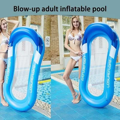 Produktbild von Aufblasbares Wassersitzkissen mit Netz für Erwachsene