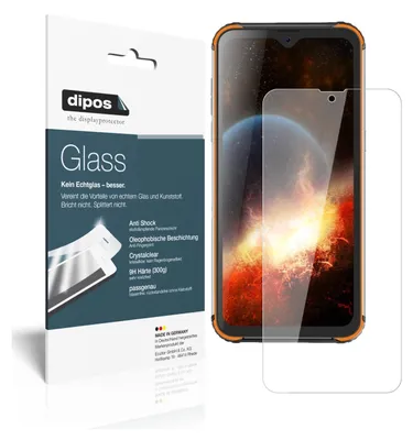 Obrázok produktu pre 2x ochranná fólia pre Blackview BV9800 Pro - Anti-Shock 9H Film dipos Glass Plastic Glass