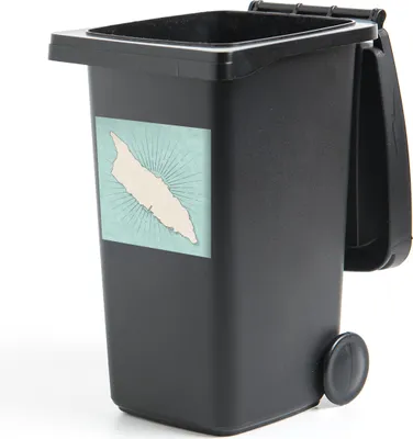 Produktbild von MuchoWow® - Abfall-Aufkleber - Container - für Abfallcontainer