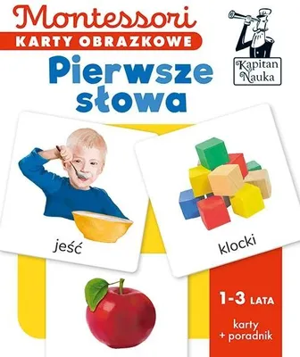 Zdjęcie produktu dla Montessori. Karty obrazkowe. Pierwsze słowa (1-3 lata)