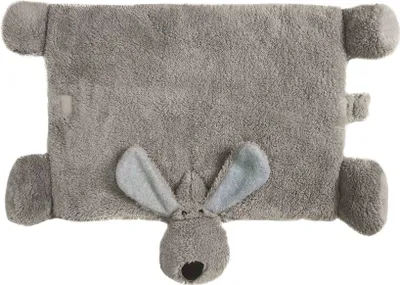 Produktbild von Nobby Kuschelmatte Doggy eckig grau, Maße: 90 x 60 cm