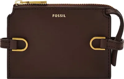 Produktbild von FOSSIL Kartenetui Kier Card Case Espresso dunkelbraun