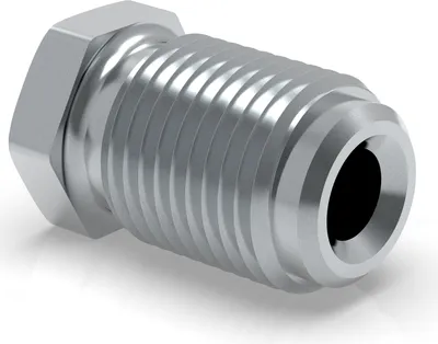Immagine prodotto di 4x Attacco a vite AUPROTEC M12x1 Linea freno 4,75 mm flare F tipo B 5,0 Connettore Profi conforme a DIN/ISO 1651