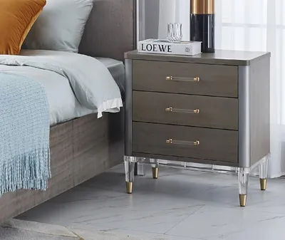 Image de Table de chevet Tables de nuit Table de chevet Commode Consoles Armoire Chambre à coucher Nouveau
