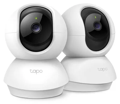 Image de Caméra de sécurité WiFi TP-Link Tapo C210P2, 360°, Pan/Tilt - 2 unités