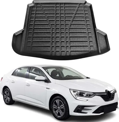 Produktbild von Kofferraumwanne Laderaumwanne für Renault Megane 2016-2025 Stufenheck Gummi TPE