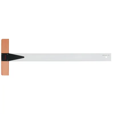 Produktbild von Aristo Reißschiene 70 cm ohne Teilung, glasklares Plexiglas