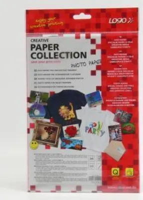 Produktbild von Logo 15015, Fotopapier, glänzend, weiß, A4, 210 g/m2, 2880dpi, 10 Stück, Inkjet