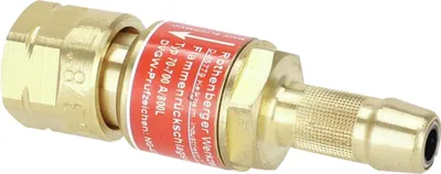 Immagine prodotto di ROTHENBERGER Dispositivo antiritorno di fiamma per impugnatura, acetilene, 9 mm