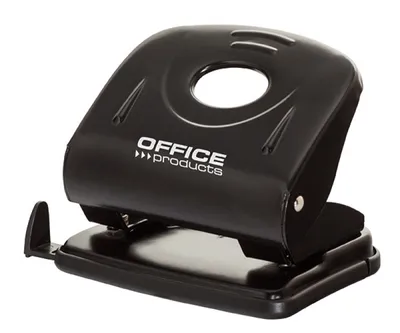 Obrázok produktu pre Dierovač, OFFICE PRODUCTS, dierovanie do 30 listov, kovový, čierny