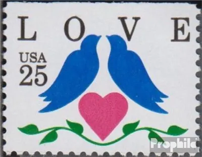 Produktbild von Briefmarken USA 1990 Mi 2073Do (kompl.Ausg.) postfrisch Grußmarken