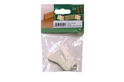 Produktbild von Endstück für Kunststoffleiste ku.04 weiß