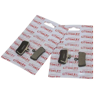 Image de 2 paires de plaquettes de frein CMX pour système de freinage Avid X0 Trail avec frein à disque