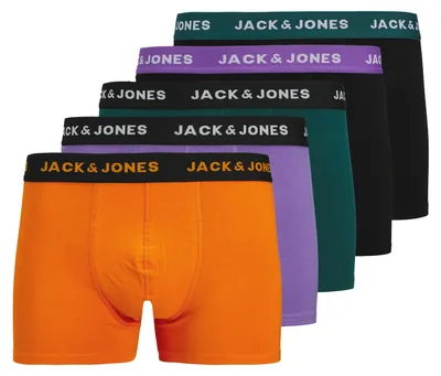 Produktbild von 5er Pack JACK & JONES Herren Trunk JACBEN Solid Trunks