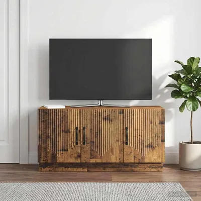 Obrázek produktu pro Maison Exclusive – TV skříňka ze starého dřeva 99 x 34,5 x 47 cm, dřevotřísková deska