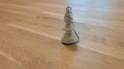 Obrázek produktu pro Bílá klíčenka