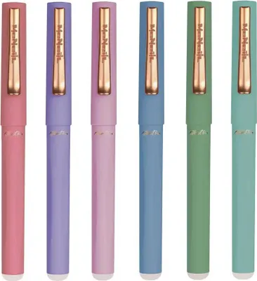 Produktbild von McNeill Füller Gummigriff, löschbar, 6 Pastel Farben mix