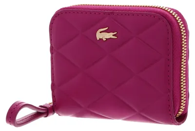 Immagine prodotto di LACOSTE Pelle portafoglio Zip Coin Wallet Rubine viola