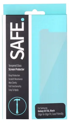 Produktbild von PanzerGlass SAFE. by ® Displayschutz Samsung Galaxy S21 5G, Samsung, Samsung - Galaxy S21 5G, Trockene Anwendung, Kratzresistent, Schockresistent, Transparent, 1 Stück(e)