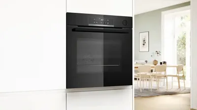 Obrázek produktu pro Bosch Serie 4 HRG532BB3, Střední, Elektrická trouba, 71 l, 3600 W, 71 l, S nucenou ventilací