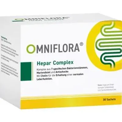 Obrázek produktu pro Omniflora Hepar Complex s cholinem, bez lepku, sáčky, 30 ks