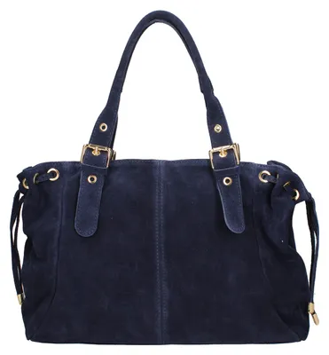 Productafbeelding van Handtas voor dames, gemaakt van echt leer, "Celeste" model, Italy, met ritsluiting