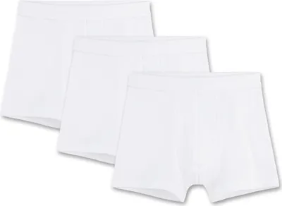 Produktbild von Sanetta Jungen Shorts 3er Pack - Pant, Unterhose, Baumwolle, 104-176, einfarbig