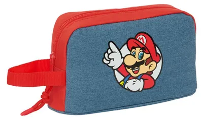 Produktbild von Safta Super Mario Lunchtasche Rot,Blau Kinder Rot,Blau One Size