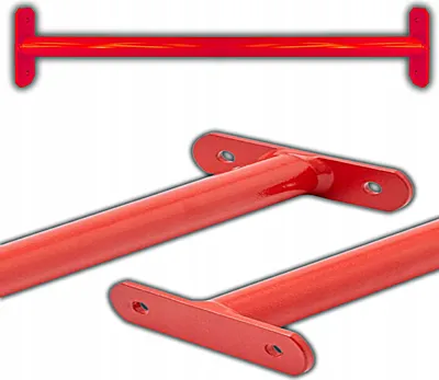 Produktbild von Metallstange 90cm Rot für Spielplatz & Fitnessbereich