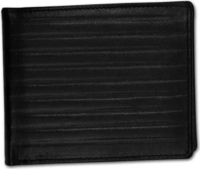 Produktbild von DrachenLeder Brieftasche schwarz Herren Leder Portemonnaie D2OPS106S