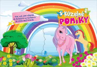 Immagine prodotto di Pagina da colorare Pony magici