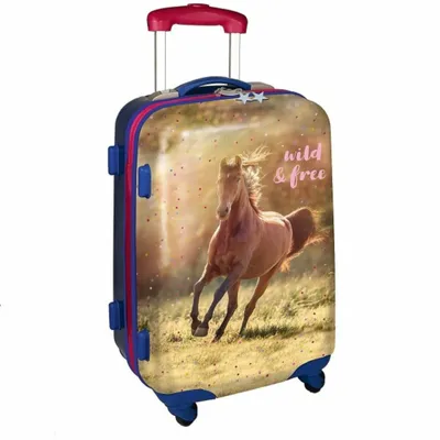 Produktbild von Spiegelburg Hartschalentrolley I love horses Pferdefreunde