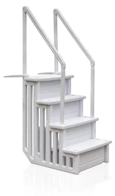 Obrázok produktu pre Gre EPE30, Rebrík, Šedá, Plast, Nadzemný bazén, 120 kg, 4 krokov