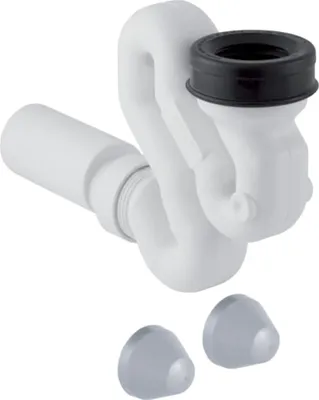 Produktbild von Geberit Urinal-Absaugsiphon f Taro Nova u Tamaro waagrecht d 50mm 152942, 1 Stk.