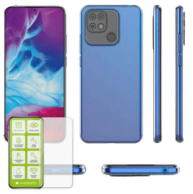 Immagine prodotto di Per Xiaomi Redmi 10C Custodia in silicone + H9 vetro cellulare Custodia Cover Case Nuovo