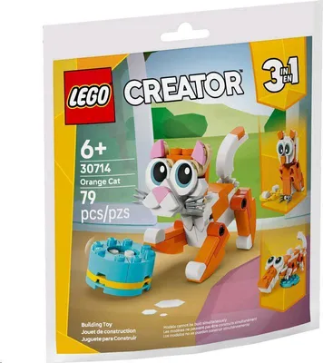 Obrázok produktu pre LEGO Creator Oranžová mačka, Stavebnica, 6 rok / roky, Plast, 79 kusov, 46 g