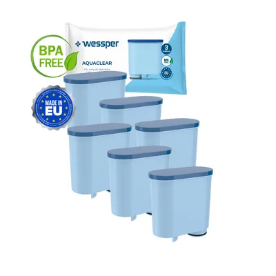 Productafbeelding van Waterfilter compatibel met Philips AquaClean CA6903/10 CA6903/22 CA6903 kalkfilter - 6 stuks