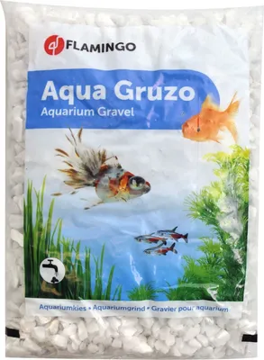 Produktbild von Zierkies weiß 1 kg Aquaria