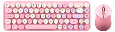 Produktbild von Perixx PERIDUO-802PK – Kabelloses Bluetooth Mini-Tastatur- und Maus-Set