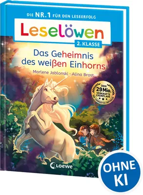 Produktbild von Leselöwen 2. Klasse - Das Geheimnis des weißen Einhorns